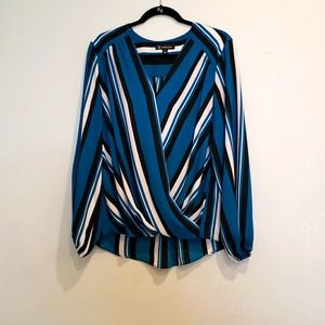 INC international concepts long sleeve blouse